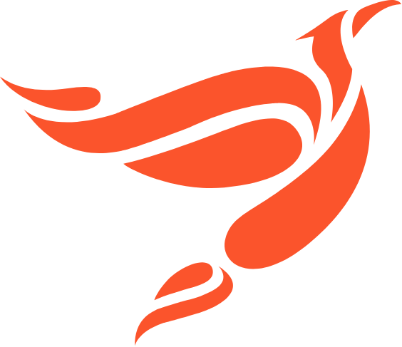 Symbole du phénix de la Fondation de l’Institut universitaire en santé mentale de Montréal (FIUSMM)
